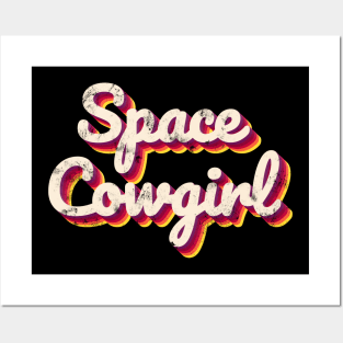 Space cowgirl, Posters and Art